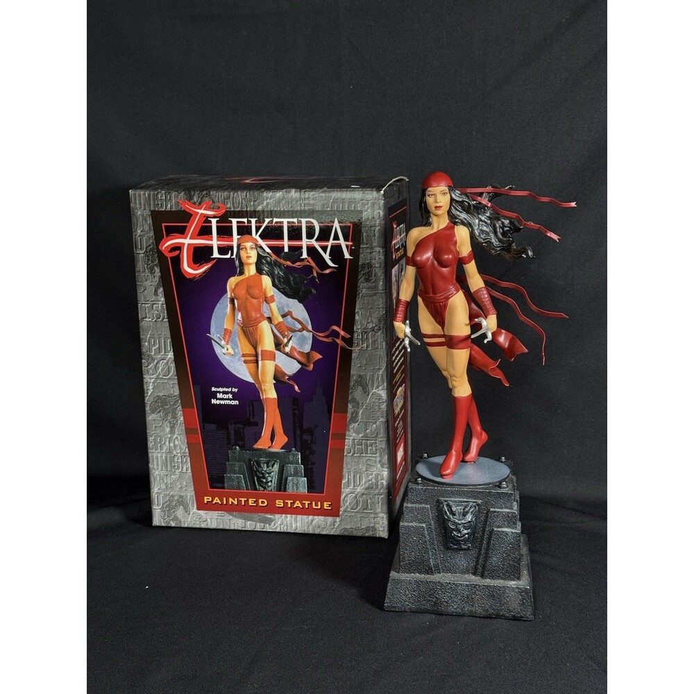 ELEKTRA 2001 Daredevil 14" Painted Statue Ltd #1169/3000 Bowen Designs MARVEL